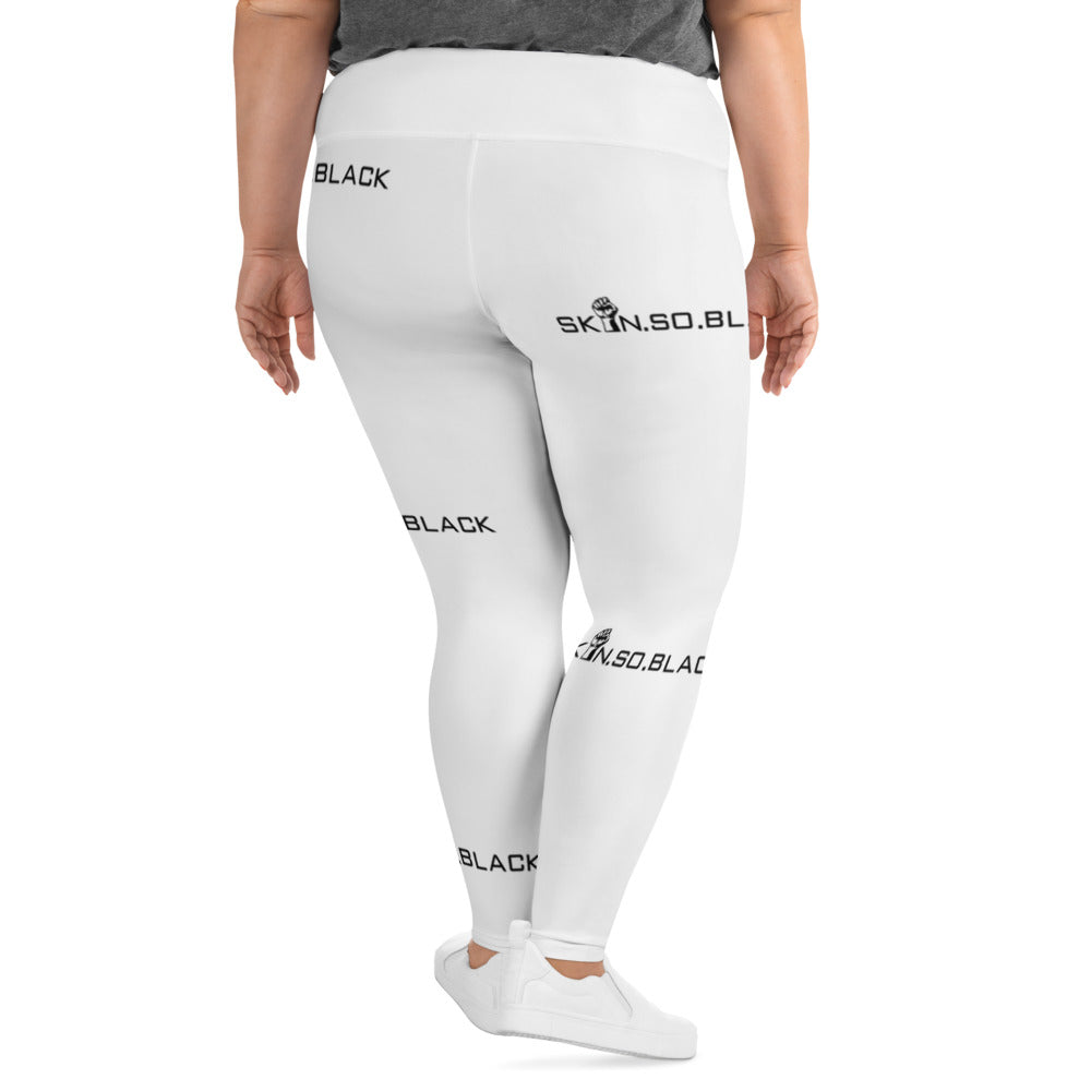 All-Over Print Plus Size Leggings