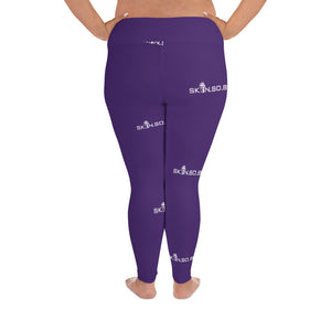 All-Over Print Plus Size Leggings