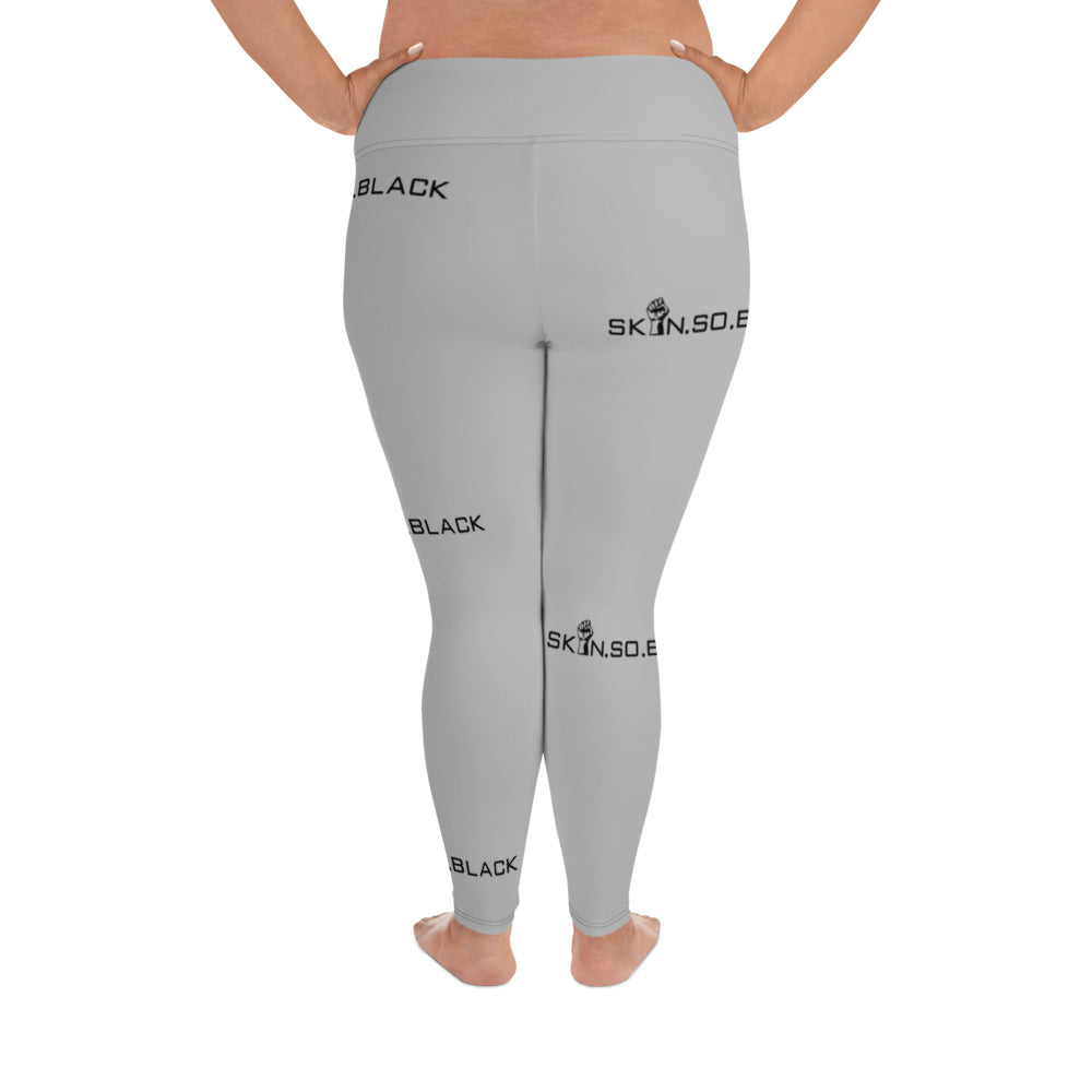 All-Over Print Plus Size Leggings