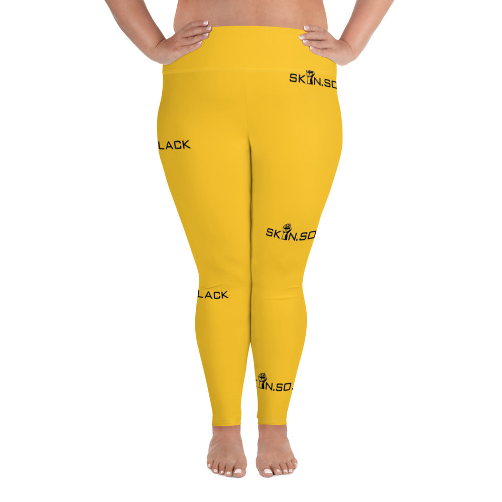 All-Over Print Plus Size Leggings