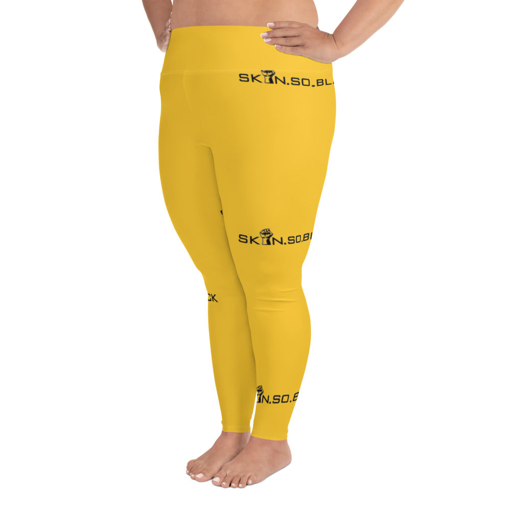 All-Over Print Plus Size Leggings