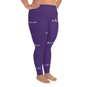 All-Over Print Plus Size Leggings