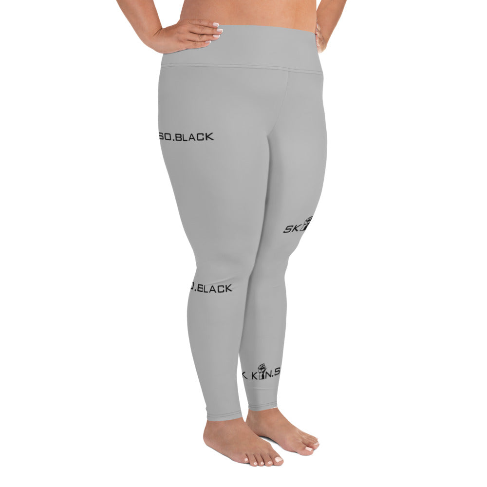 All-Over Print Plus Size Leggings