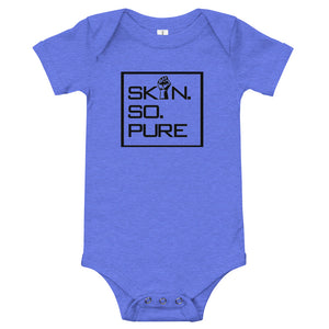 SKIN.SO.PURE Baby short sleeve one piece
