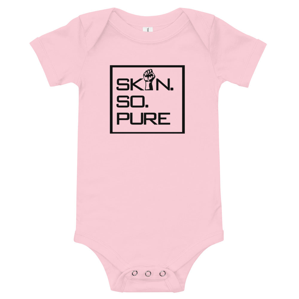 SKIN.SO.PURE Baby short sleeve one piece