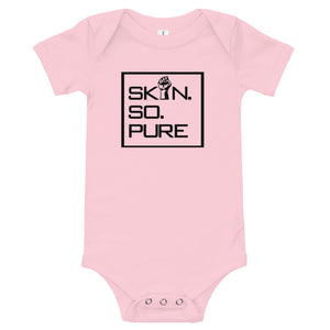 SKIN.SO.PURE Baby short sleeve one piece