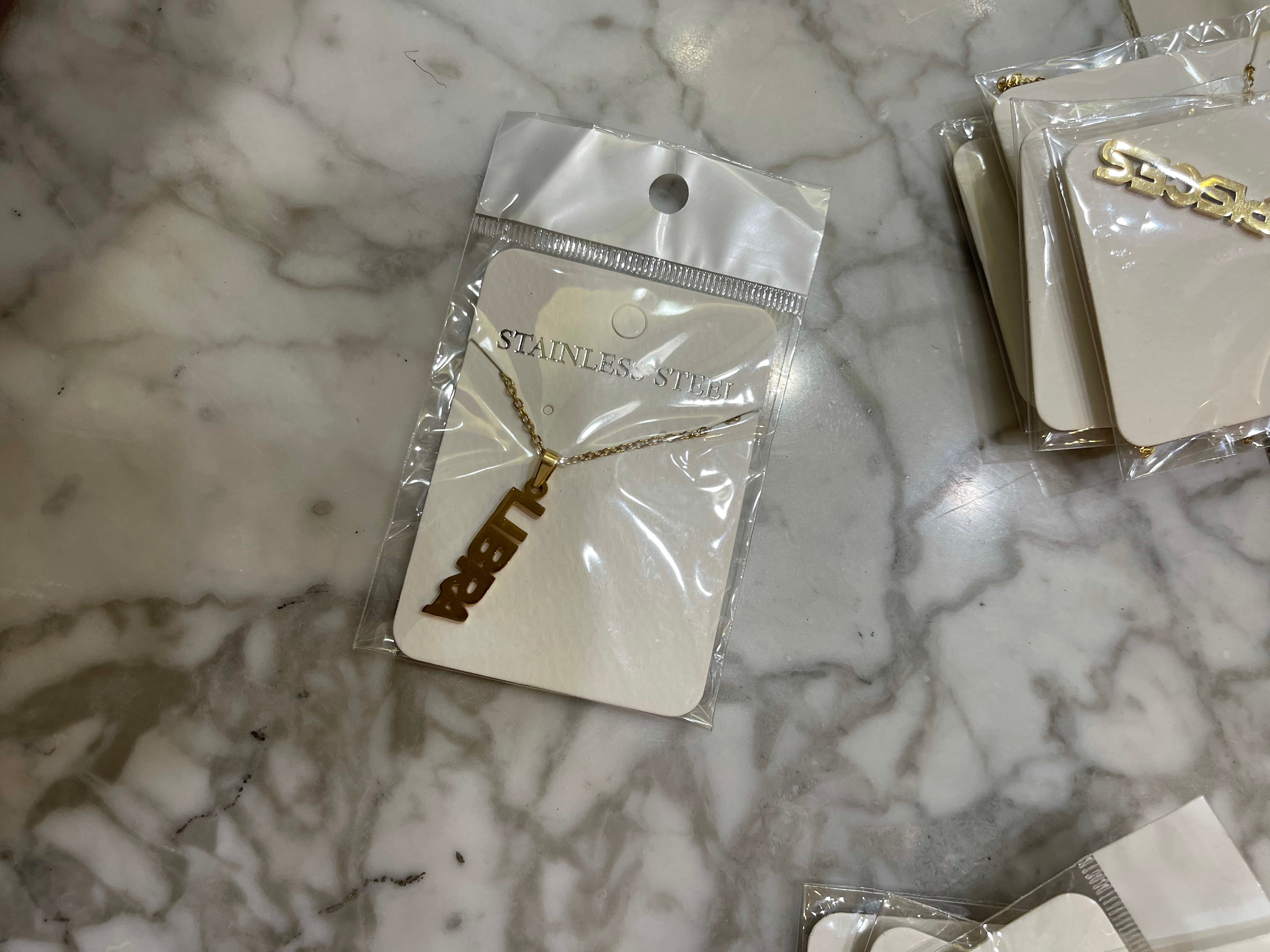Zodiac sign necklaces