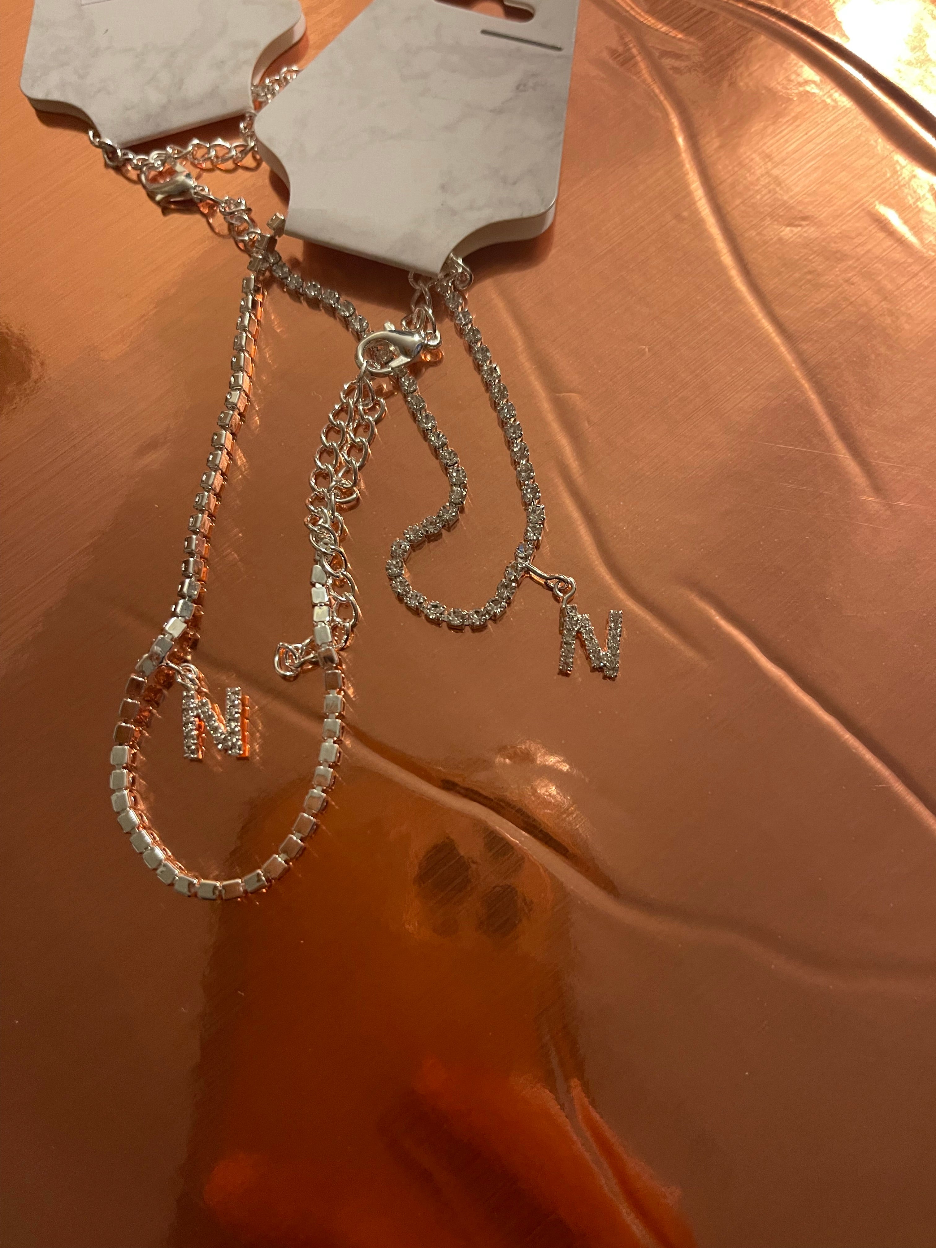 Alphabet Anklets