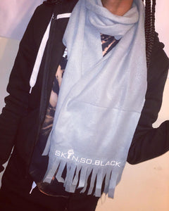 SKIN.SO.BLACK SCARF