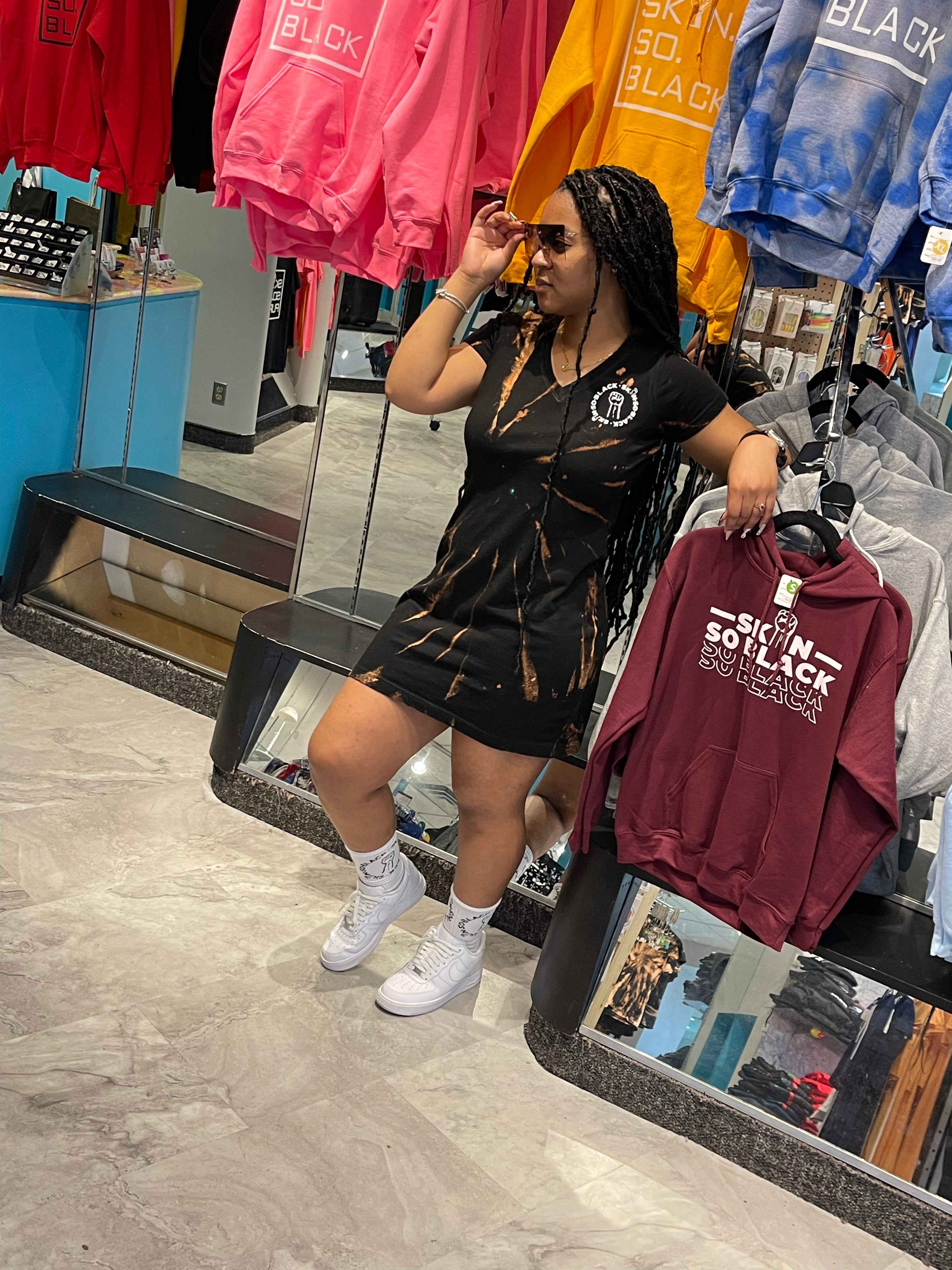 V-Neck T-Shirt Dress