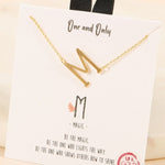 Load image into Gallery viewer, Initial Gold Dip Short Necklace
