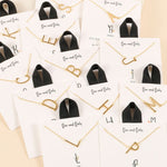 Load image into Gallery viewer, Initial Gold Dip Short Necklace
