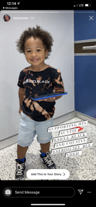 TODDLER CLASSIC SKIN.SO.BLACK T-SHIRT