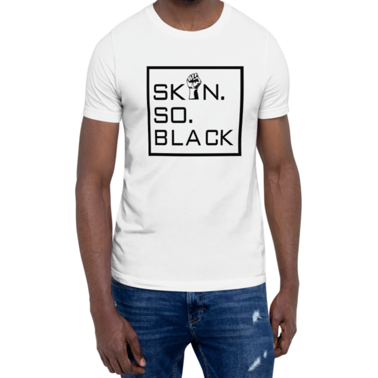White Skin.So.Black Tee w/ Black Box